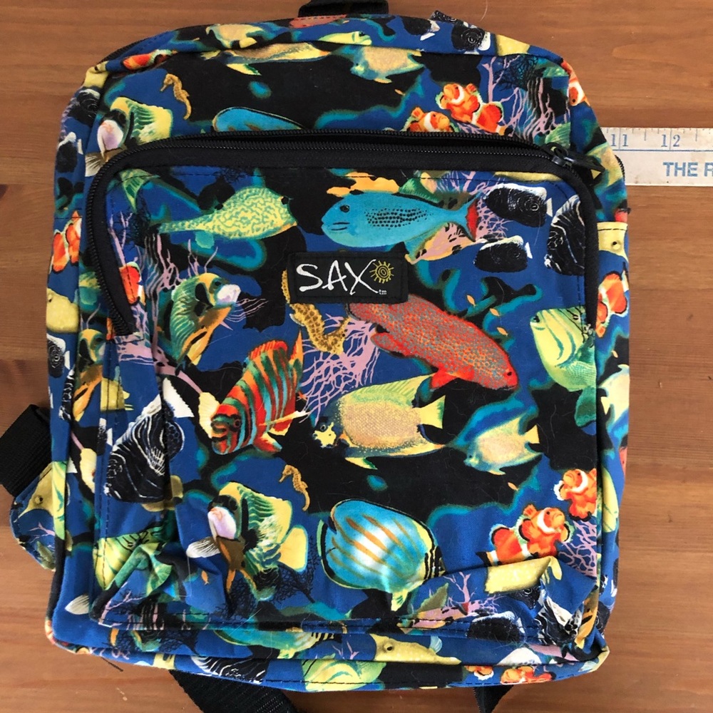 SAX Tropical Fish Crossbody Bag